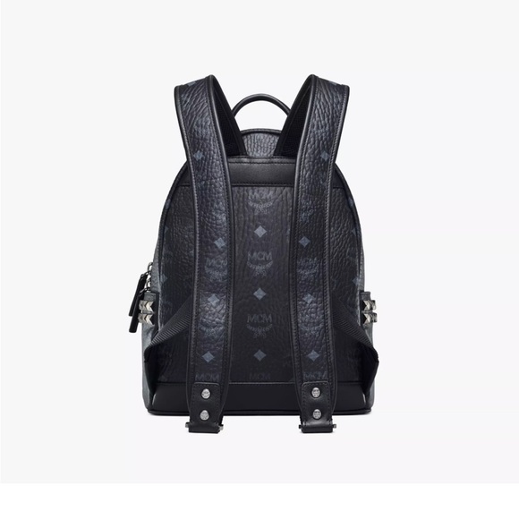 MCM Stark Side Studs Backpack in Visetos - Picture 4 of 12